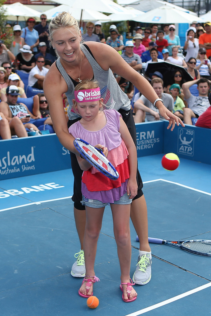 Maria Sharapova at Brisbane International 2012